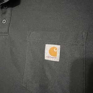 Carhartt Dark Gray Polo with Pocket